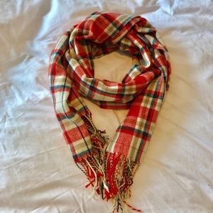 Plaid JCrew Scarf